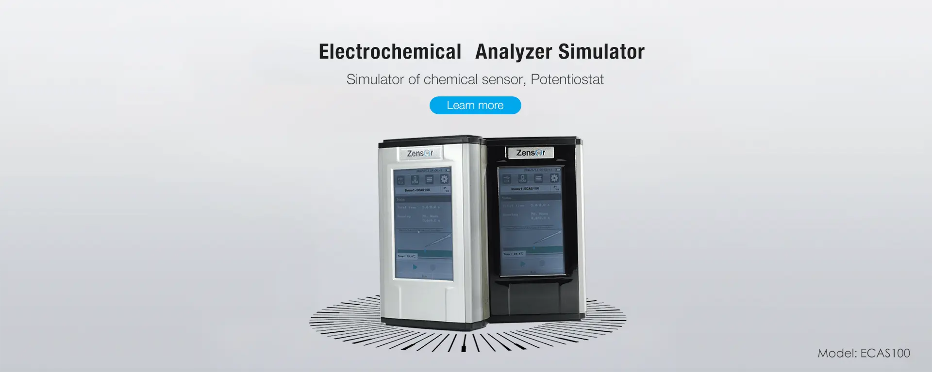 电化学模拟器/分析仪/工作站/交流阻抗/感测器研发-Zensor
                                    R&D-ECAS100 &
                                    ACIP
                                    100