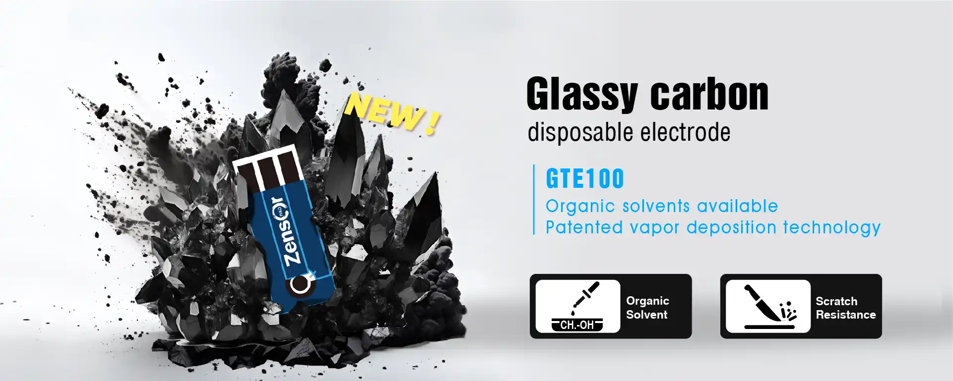 Glassy carbon disposable electrode
Glassy carbon screen printed electrode