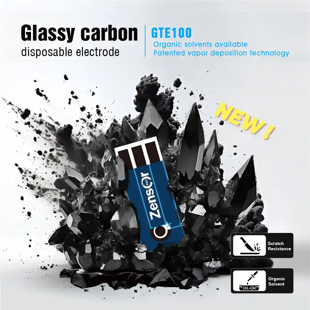 Glassy carbon disposable electrode
Glassy carbon screen printed electrode