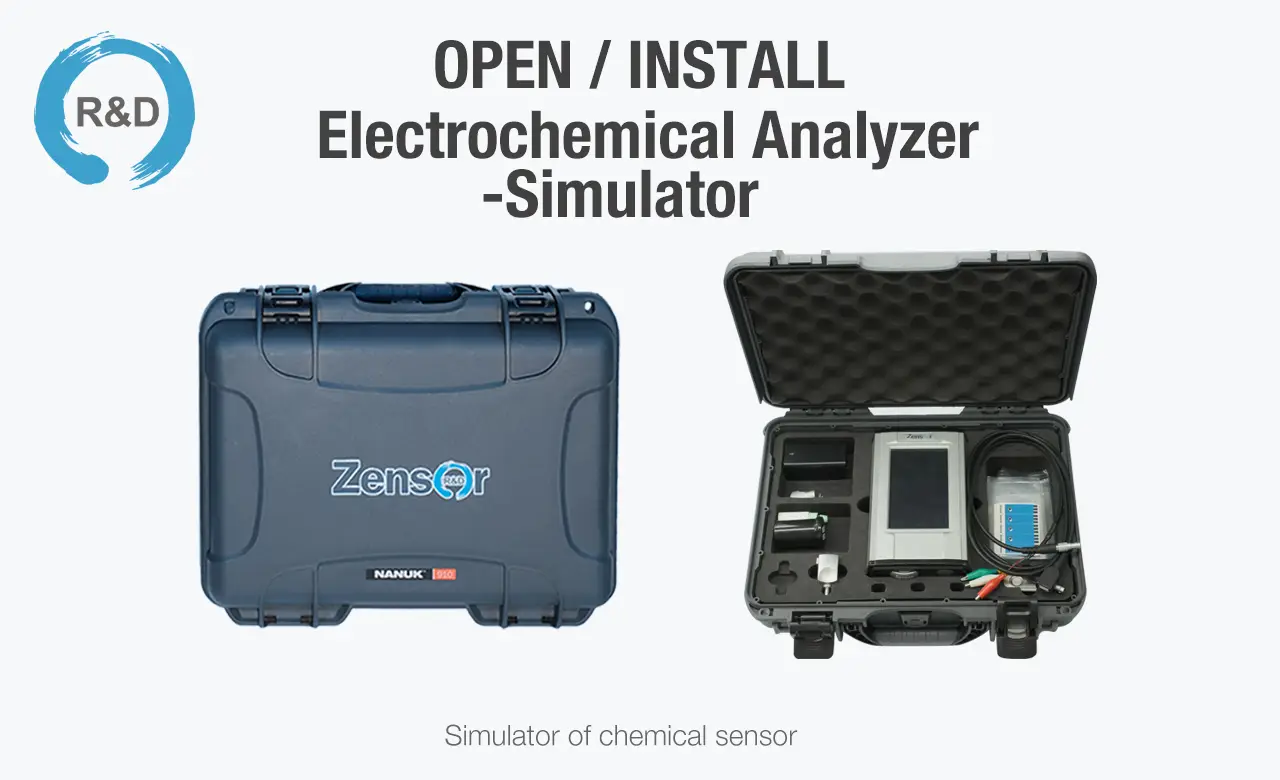 Open box and installation
                                video of electrochemical
                                potentiostat/simulator-Zensor R&D-ECAS100